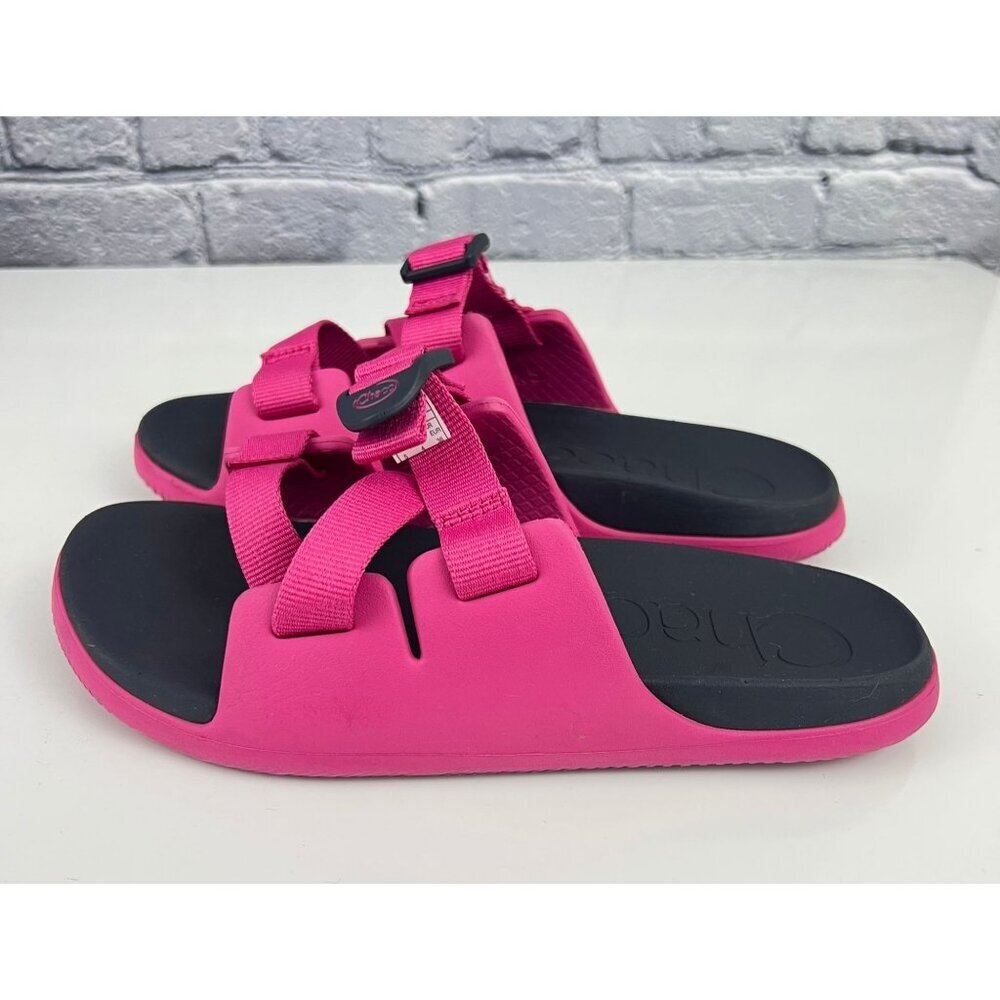 Chaco Chillos Girls‎ Kids Slides JCH180316 Size US 5 Color Magenta